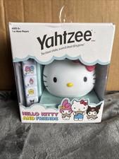 Hello Kitty And Friends YAHTZEE Hasbro USAopoly Head Dice Cup Sanrio