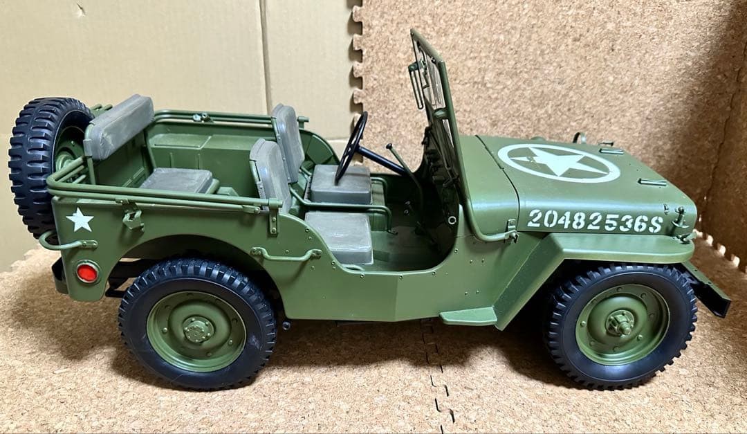 Dragon Models 1/6 scale Jeep Willys MB military vehicle (junk item