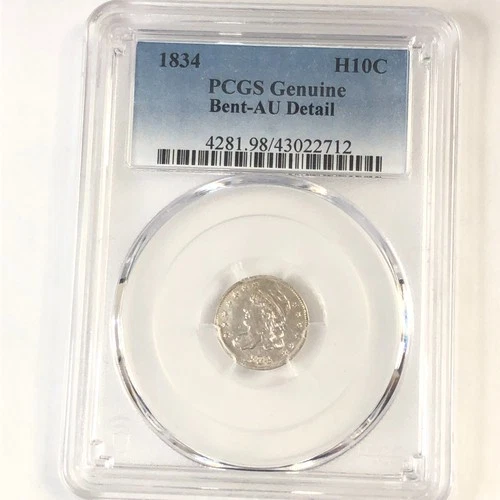 1834-P Capped Bust Half Dime — photo from another recent sale