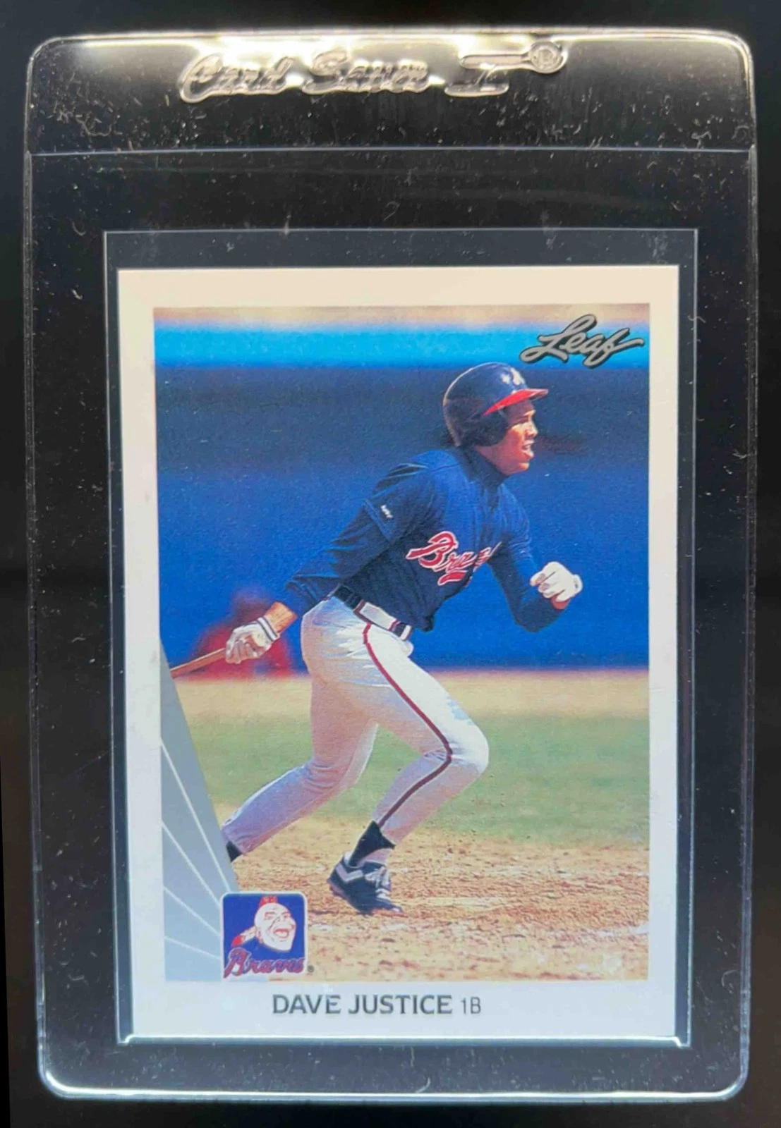 Dave Justice trading card
