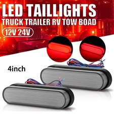 4 Led Turn Signal Tail Brake Light Flowing Drl Stop Truck Trailer Amberred 4 Led Turn Signal Tail Brake Light Flowing Drl Stop Truck Trailer Amberred