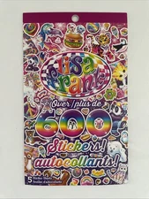 💚Lisa Frank Sticker BK 5 Sticker Sheets 600 Stickers Lisa Frank Stickers NEW