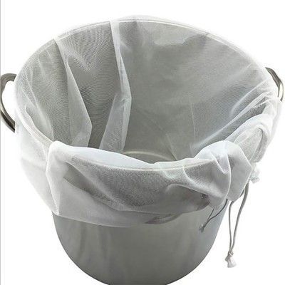 26*22''Reusable Extra Large Drawstring Filter Mesh Cloth Bag for Beer Fruit Cider