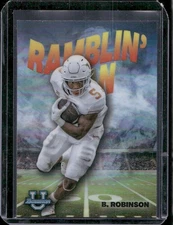 Bijan Robinson 2022 Topps Bowman Best University Ramblin' man Rookie Rc