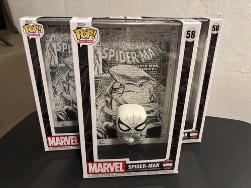 Comic Cover #58 Marvel's 85th Anniversary Spider-Man Vinyl Figure FUNKO POP!