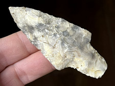 EXCEPTIONAL ADENA POINT MISSOURI ARROWHEAD AUTHENTIC INDIAN ARTIFACTS OZ2