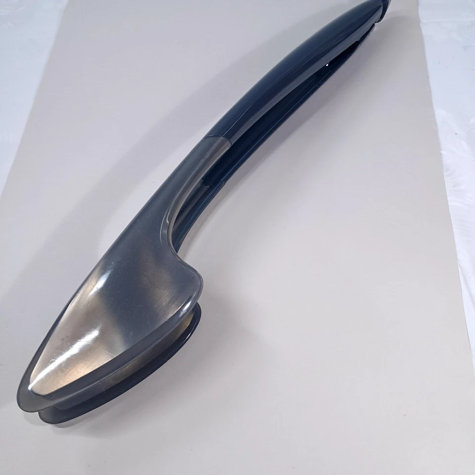 Pyrex heat resistant tongs silicone nylon black grey kitchen cooking tool server - Image 3 of 4