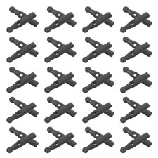 50 Pcs Folding Umbrella Tail Beads Plastic Rain Replacement End Tips