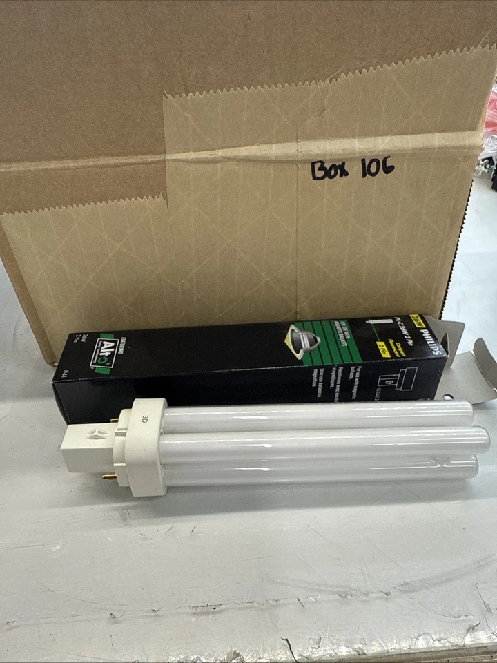 Philips PL-C 26W/841/2P 26W 4100K 2 Pin G24d-3 CFL Bulb - Image 2 of 3
