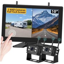 10" Wireless Backup Camera System for RV/Truck/Trailer, Easy Installation 4