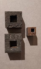 Vintage Letterpress Art Nouveau Ornaments Decorative Frame w Room For Type