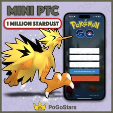 Pokémon PTC Go - Shiny Zapdos Galarian - 1M Stardust✨Read Description✨