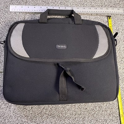 NEW TARGUS Neoprene Padded Laptop Shoulder/Messenger Case Bag Black 16'' x 12''