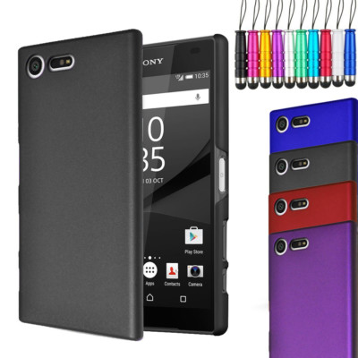 For Sony Xperia XZ1 Compact Armour Hard Shell Case Back