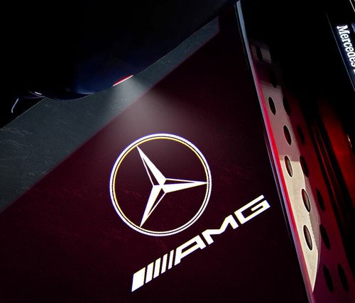 Türlicht LED Einstiegsbeleuchtung Laser Projektor passend für Mercedes W204 S204 - Bild 12 von 20