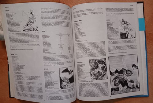 Monster Manual Advanced Dungeons & Dragons TSR 4th Edition Gygax 1979 Hardbound - Imagen 10 de 12