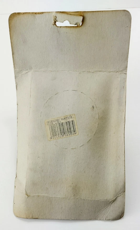 Vintage Osborne & Bentley Georgian Lever Mortice Knobs On Backplate Brass - Image 4 of 4