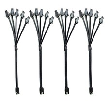 5-Way Splitter Split Connector Cable Cord Adapter for El Wire Led Neon Light