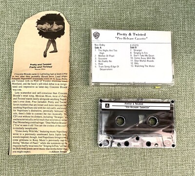 Concrete Blonde PROMO CASSETTE Pretty & Twisted | eBay