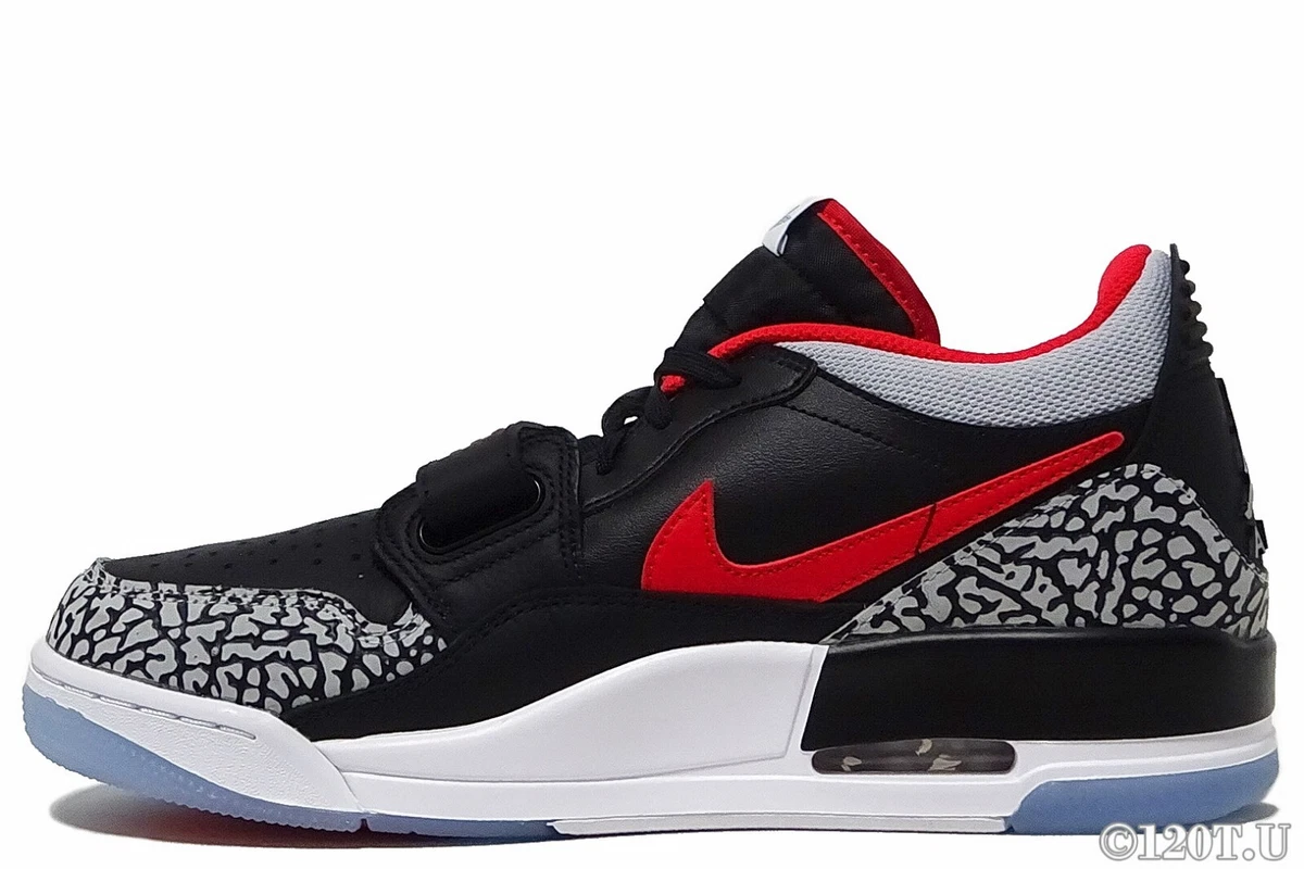Air jordan legacy 312 black and red sale
