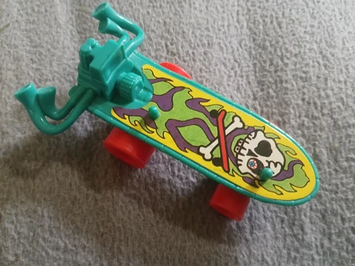 Vintage Teenage Mutant Ninja Turtles 1990 Mondo Gecko Skateboard Accessory TMNT
