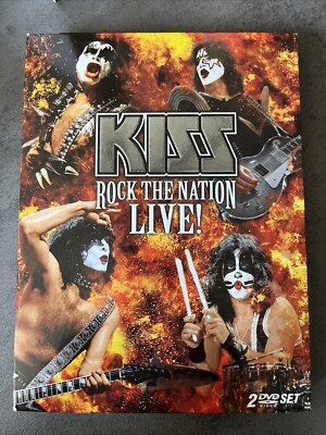 KISS - Rock the Nation Live ! Box Set Collection mit 2 DVDs - Zustand sehr gut!!