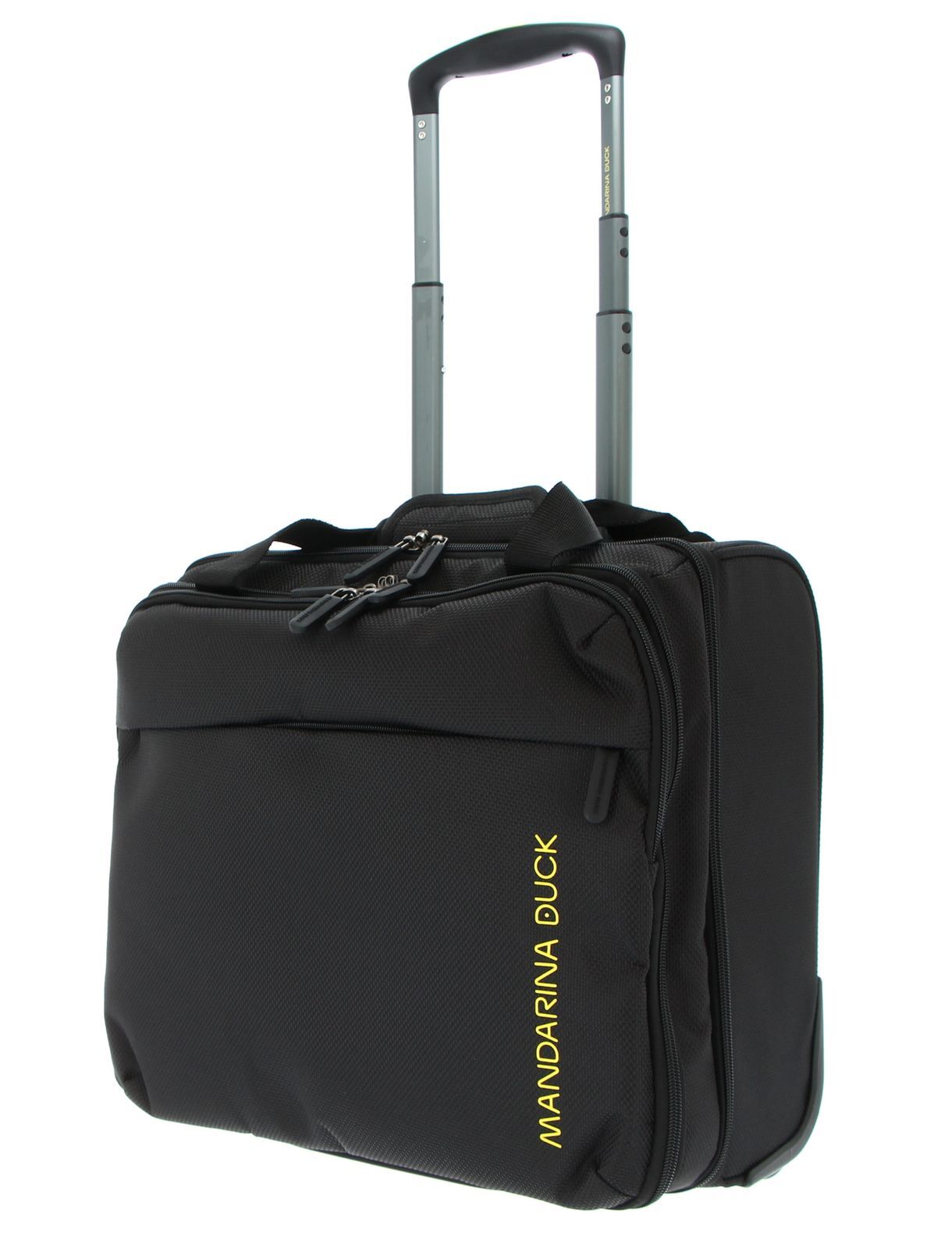 MANDARINA DUCK trolley Zephyr Rolling Tote Black
