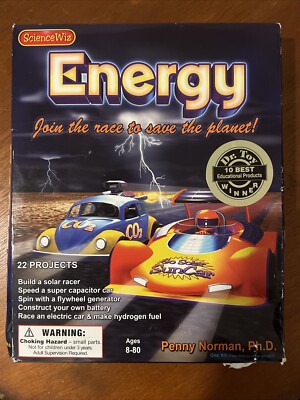 Science Wiz ENERGY 22 Projects by Penny Norman Ph.D. Dr. Toy Winner Ages 8+