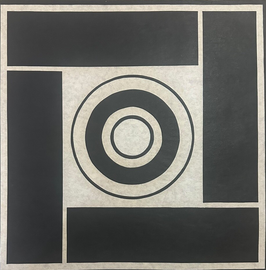 J. McDonough 4-10” Original Prints of Geometric Etchings #4/10 -1969