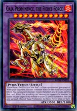 Gaia Prominence, the Fierce Force AGOV-EN033 Yu-Gi-Oh! Light Play 1st Edition