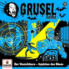 CD * GRUSELSERIE - HÖRSPIEL FOLGE 12 - DER UNSICHTBARE - # NEU OVP =