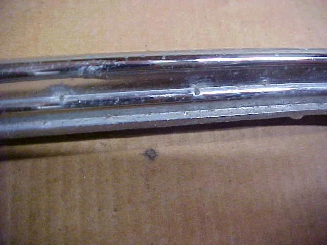 UNIDAD DESNUDA DE TABLERO CORVAIR #2 CROMO = 1589750 = ESTAMPADO 62 - SE ADAPTA A 1960-64 500-900 Foto 2 de 3