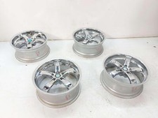 2011 Lr4 Aftermarket Beyern Wheel Set Chrome 19x8.5 5 Spoke Tsw Wcaps Lugs