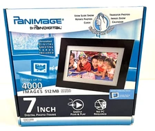 Pandigital 7-inch Digital Photo Frame, 4000 Images 512 MB Memory - Open Box