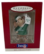 Hallmark Keepsake Ornament New York Jets Football 1 NFL Team Fan Mouse 1996