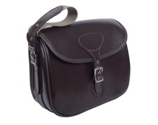 Genuine Real Leather Cartridge Shooting Shells Clay Hunting Shotgun Bag 100+ 