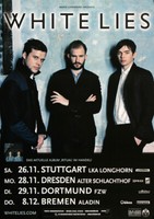 White Lies - Ritual, Tour 2011 | Konzertplakat | Poster