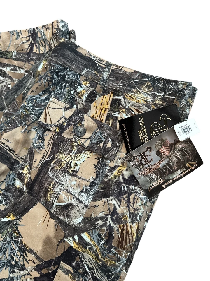 True Timber Outdoors Men’s Cargo Camouflage Pants NWTS Size XL Hunt/Skate/Grunge - Image 2 of 4