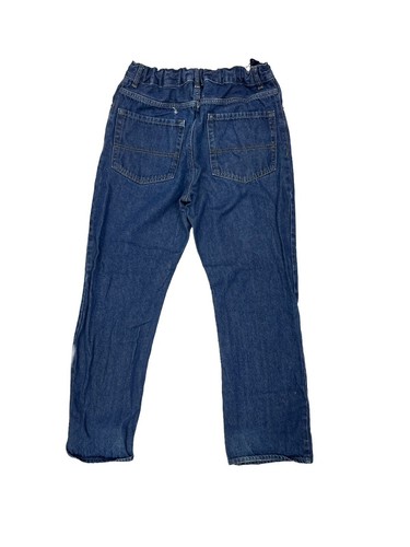 The Children Place Boy Size 14 Husky Loose Fit Blue Jeans Adjustable Waist - Picture 2 of 4
