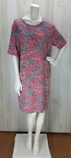 SALE!! J.Jill WEAREVER Collection Coral/White/black Palm Print Dress-XSP