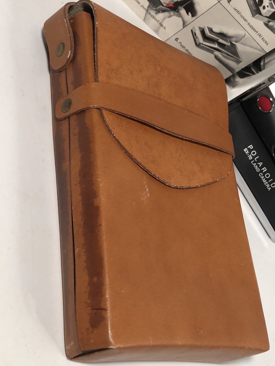 Vintage SX-70 Polaroid Land Camera With Leather Case | eBay
