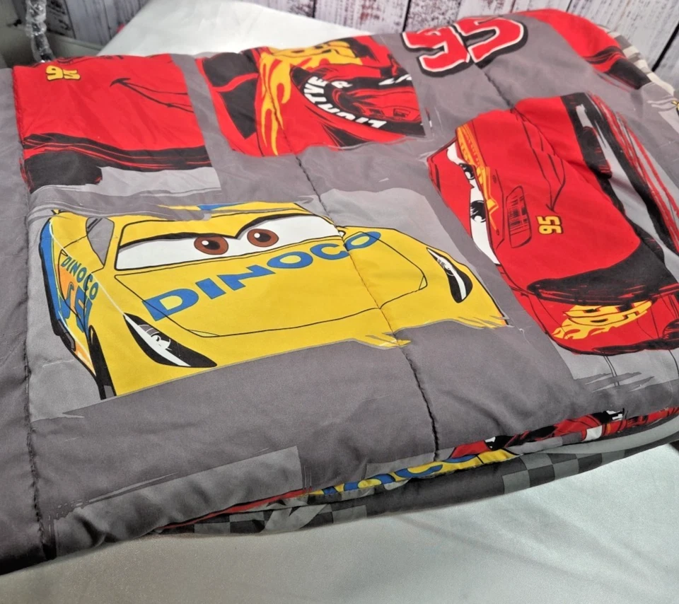 Edredón Doble Disney Pixar Cars 3 - Rayo McQueen / Dinoco Reversible Foto 2 de 4