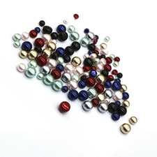 15Pcs Assorted Color Cultured Pearl Beads for DIY Jewelry and Necklace Crafts