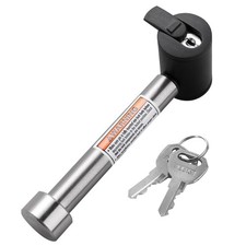 5/8 Inch Stainless Steel Trailer Hitch Receiver Pin Lock Lock for Trailer