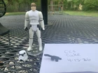 Vintage Star Wars Luke Skywalker Stormtrooper Helmet Blaster Complete last 17