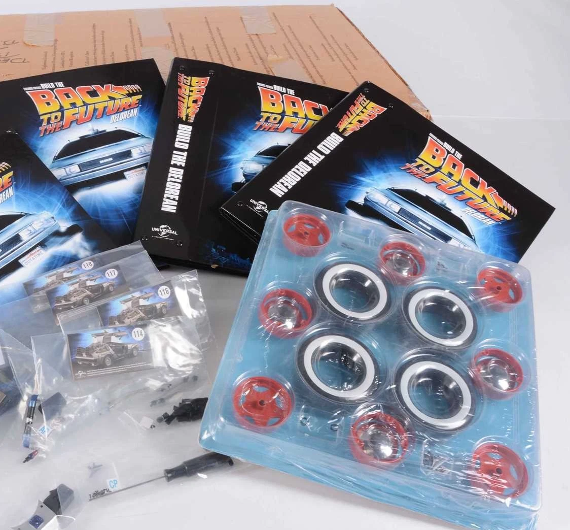 Eaglemoss 1:8 DeLorean Di Ritorno Al Futuro - Numero 55 Per Costruire Il Modello - Completo