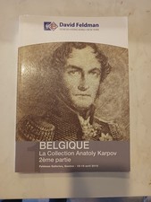 DAVID FELDMAN ANATOLY KARPOV STAMP COLLECTION AUCTION CATALOG 2012