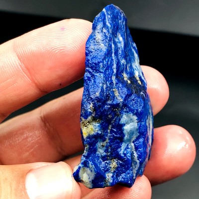 Natural Lapis Lazuli Chakra Rough Raw Stone w/ Pyrite Mine Specimen 32g....3