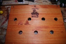 Pedalera estilo vintage | 16x12, gancho y bucle y fuente de alimentación