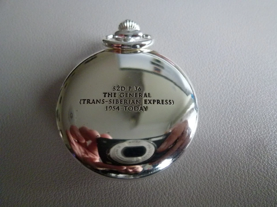 Taschenuhr Motiv Transsibirische Eisenbahn - Bild 3 von 3